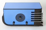 Rare Sparton 457X ’Euro Sled’ Radio Blue Mirror - Walter Dorwin Teague Design